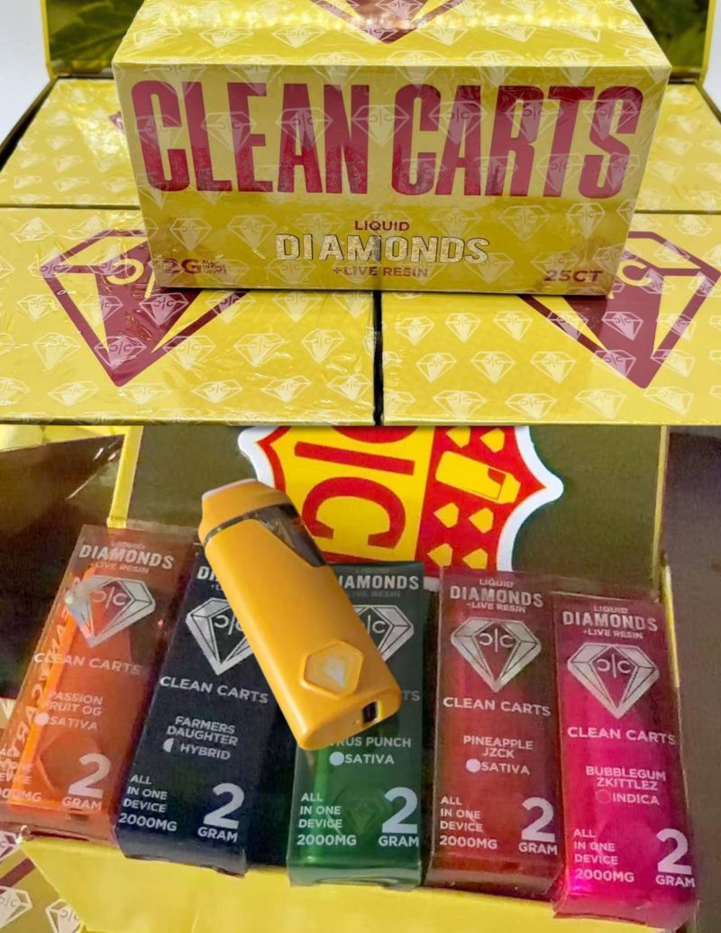 V02 Clean Carts 2G Disposable Vape Pen (100/Case)